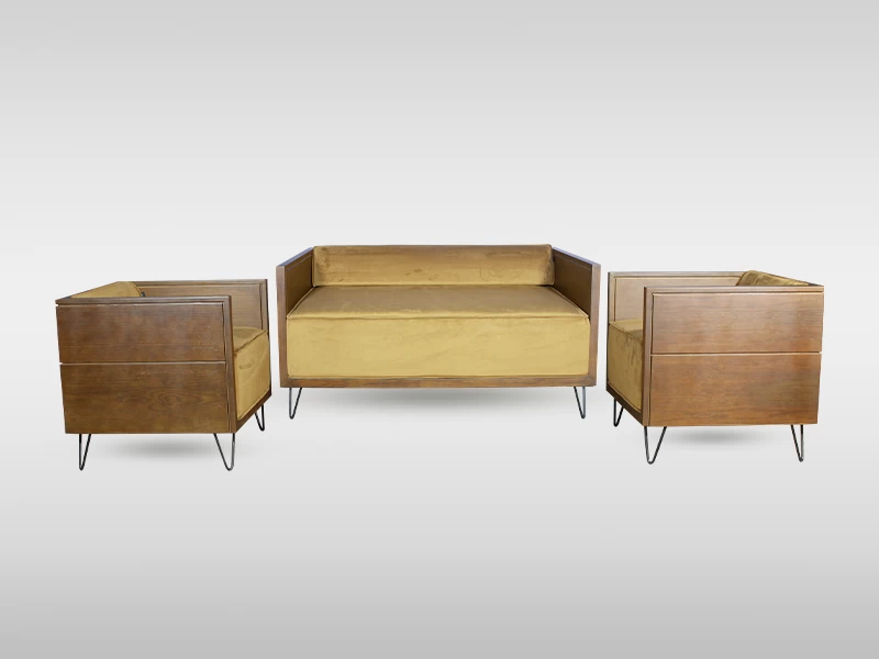 Office Box Sofa Set (2+1+1)