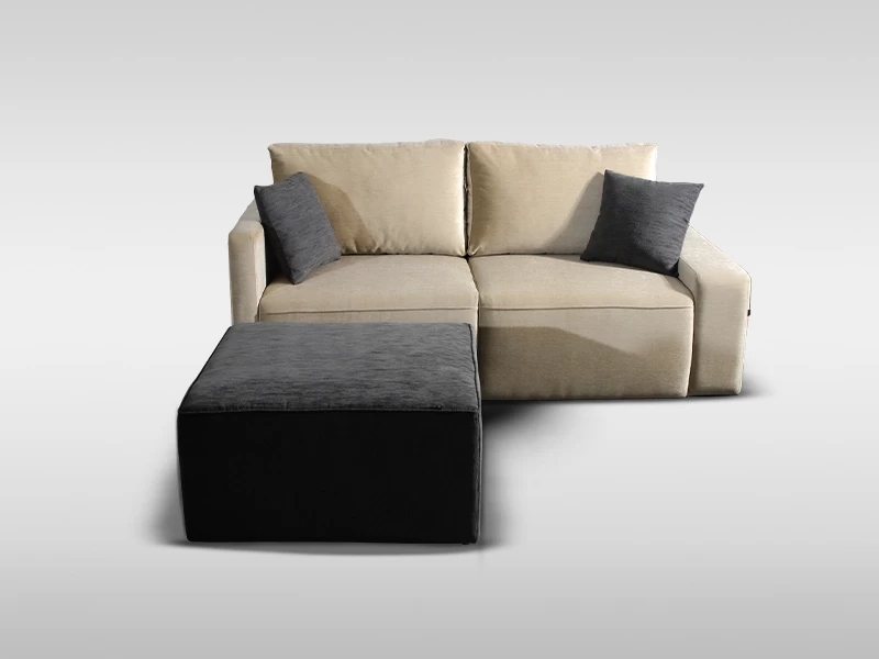 Margo Sofa (Two seater + Ottoman )