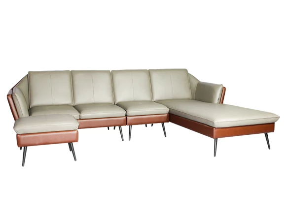 L-SHAPED SOFA (faux Leather)