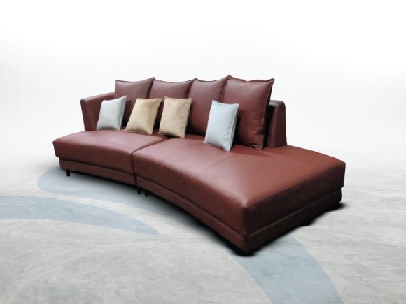 Vivian  Leather sofa - Type c