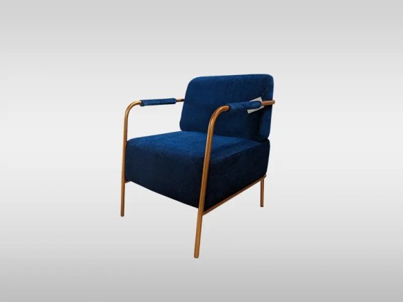 Ms Chair with Padding Handel 104 ( Copper )