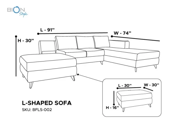 L-shaped Sofa