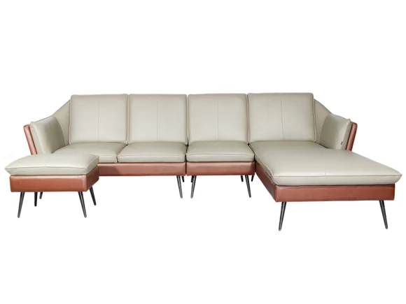 L-SHAPED SOFA (faux Leather)