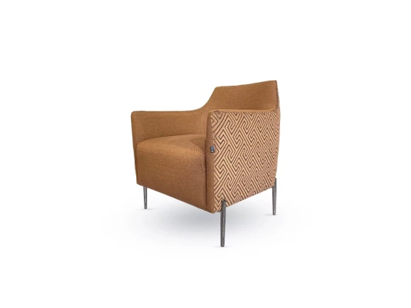 Lounge Chair- Dual fabric