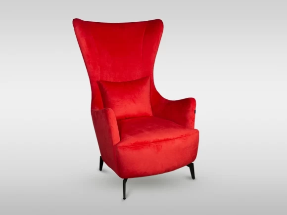 Wing Chair- Red