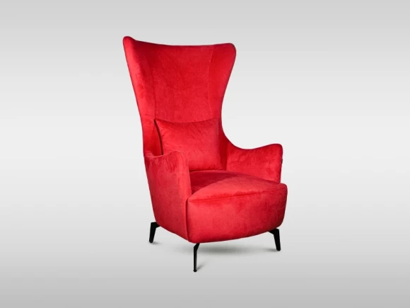 Wing Chair- Red