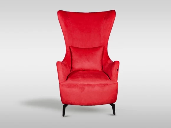 Wing Chair- Red