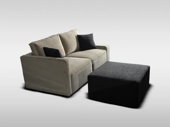 Margo Sofa (Two seater + Ottoman )